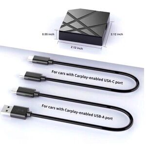 Wireless CarPlay adapter